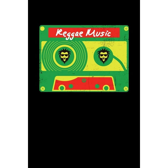 Reggae Music : Gift idea for reggae lovers and jamaican music addicts. 6 x 9 inches - 100 pages (Paperback)