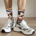thumbnail image 6 of Vsdgher Cute Forest Mushrooms Crew Socks for Men & Women, Breathable Casual Athletic Ankle Socks, 6 of 6
