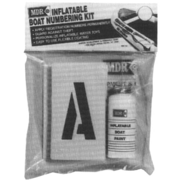 Marine Development mdr Inflatable Boat Numbering Kit MDR 