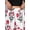 Multicolor24, variant on Women Yellow Floral Block Printed Cotton Maxi Skirt with Elastic Waist, Casual Summer Skirt - XS