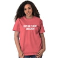 thumbnail image 3 of I Speak Fluent Sarcasm Humor Men's Graphic T Shirt Tees Brisco Brands X, 3 of 5