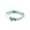 Green, variant on Oodles Polyester Lightning Bolt Adjustable Fashion Dog Collar, Black, Medium