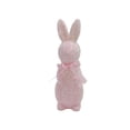 thumbnail image 2 of Easter Bunny Decorations Standing Foam Rabbits with Sparkling Bow for Home Garden Tabletop Spring Decor or Gift, 2 of 6