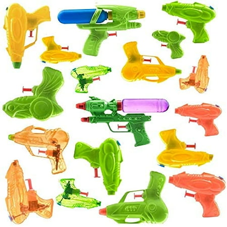 Prextex 18 Piece Water Guns Pool Water Shooters and Water Blasters Combo Set of Water Squirt Toy