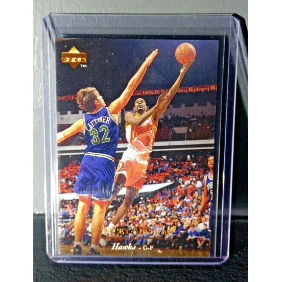 1995-96 Upper Deck Stacey Augmon #4 Basketball Card