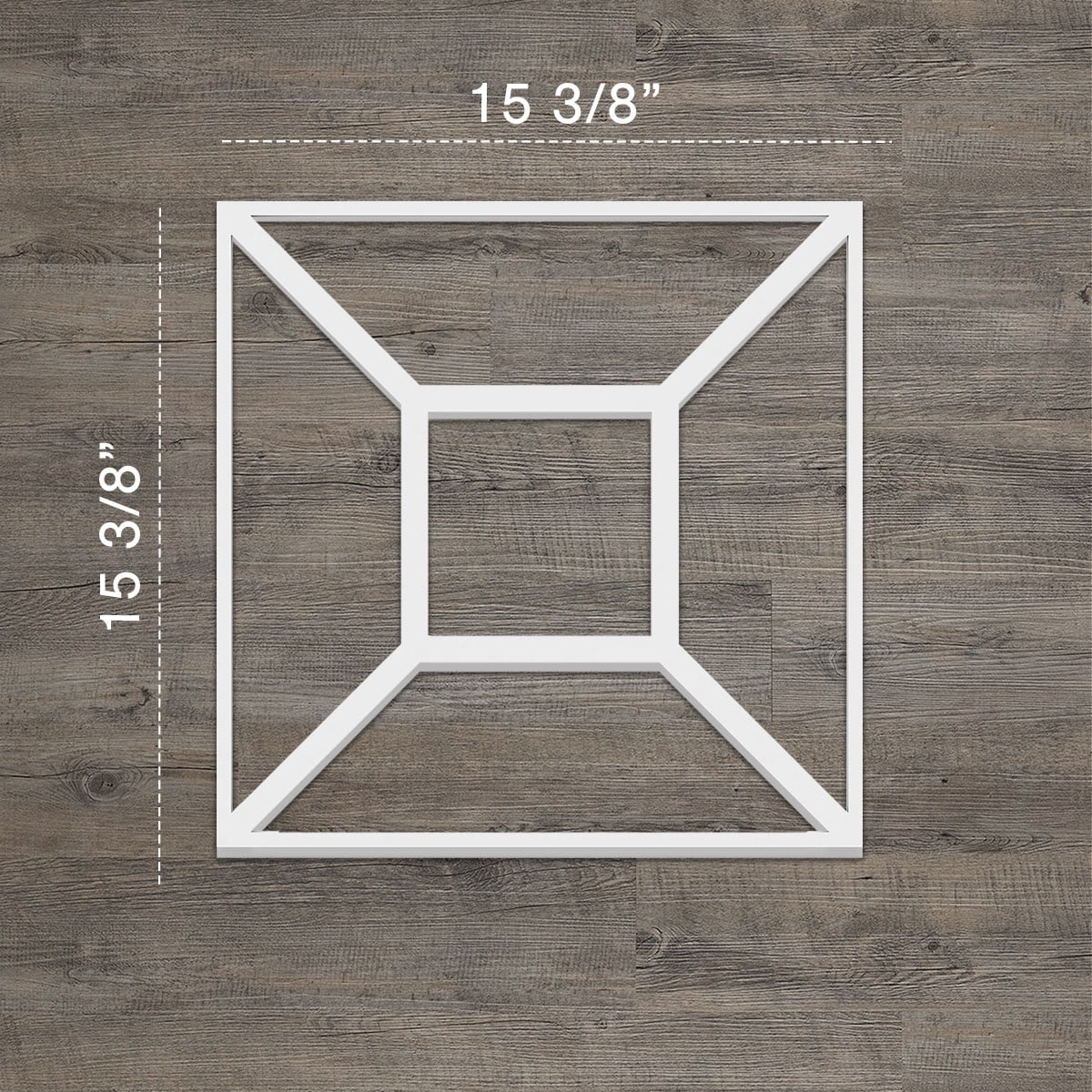 Medium Marion Decorative Fretwork Wall Panels in Architectural Grade PVC