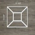 thumbnail image 2 of Medium Marion Decorative Fretwork Wall Panels in Architectural Grade PVC, 2 of 10