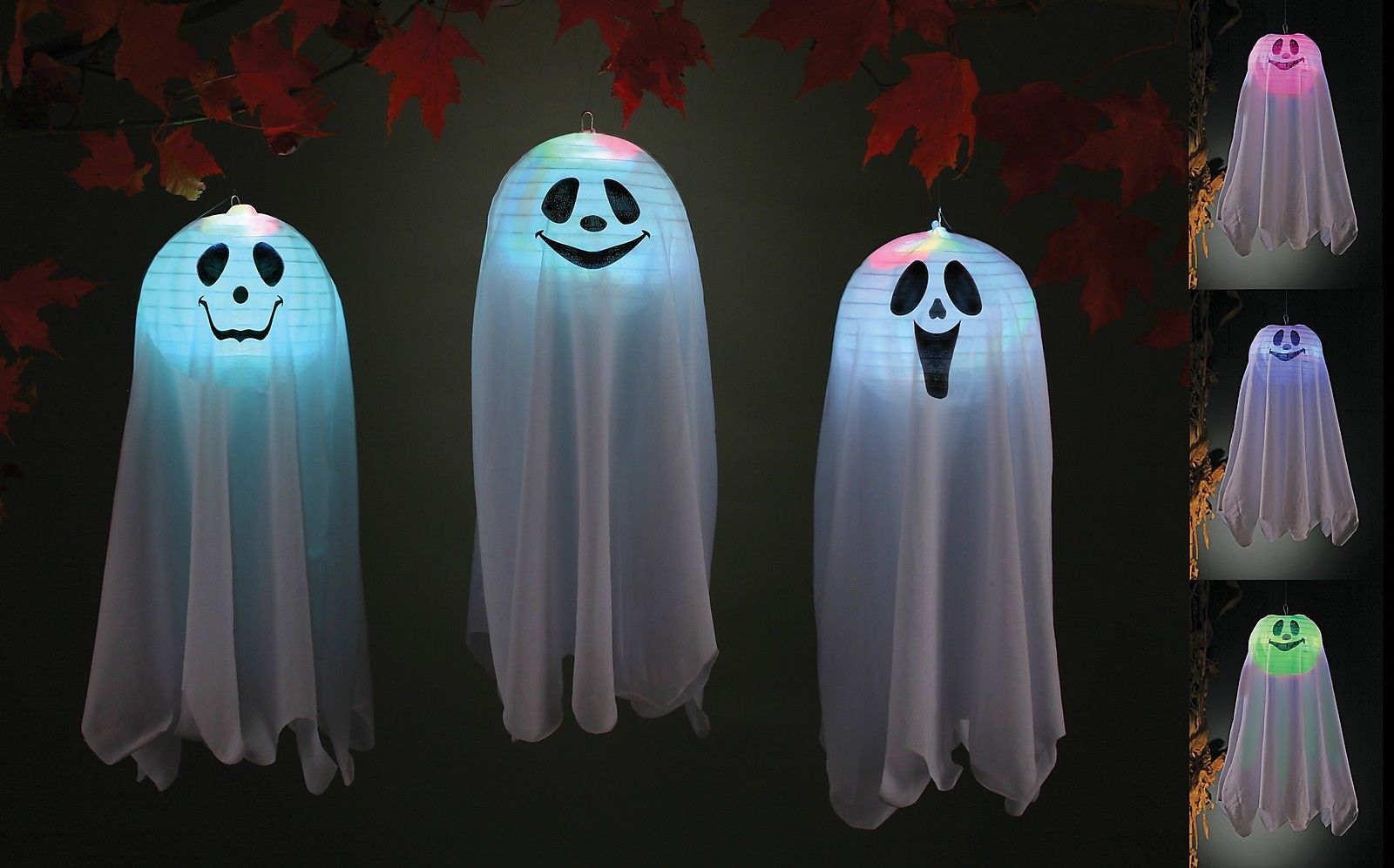 Halloween Silly POP-OPEN Color Change Ghost By Fun World - Walmart.com