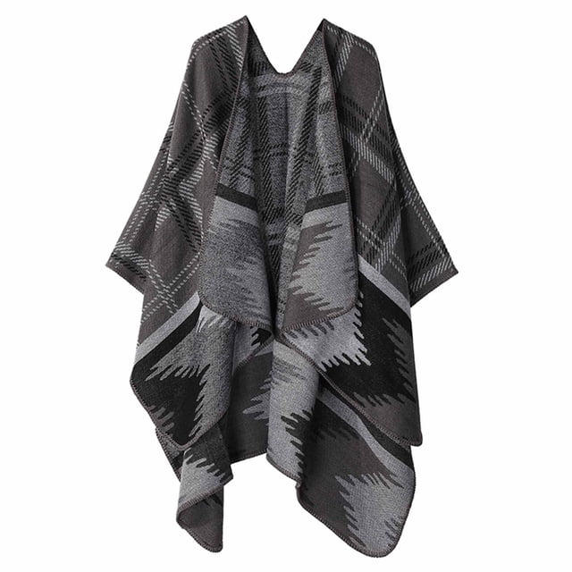 Chales de lentejuelas de color sólido cálidos para mujer, chal informal cómodo y regular de poliéster.