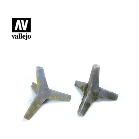 Vallejo Trident Anti Tank Obstacle New