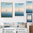 thumbnail image 4 of Designart "Maritime Simplicity II" Coastal Floater Framed Canvas Prints, 4 of 5