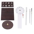 thumbnail image 1 of Reloj de pared sin marco ANGGREK A Prueba de agua autoadhesivo Diseño sin marco Cabeza de Ciervo, 1 of 8