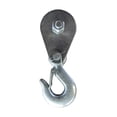 thumbnail image 1 of High Strength Steel Wheel Lifting Rope Pulley Block With Hook Electric Winch Hook 1000KG 800KG Load Bearing ,Easy to Install, 1 of 6