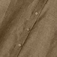 thumbnail image 6 of LYXSSBYX Mens Shirts Short Sleeve Button Down Men's Summer Casual Slim Short Sleeve Pockets Shirts Top Beach Blouse, 6 of 7