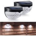 thumbnail image 4 of solar step lights, outdoor waterproof wall mount solar deck lights, 4 of 5