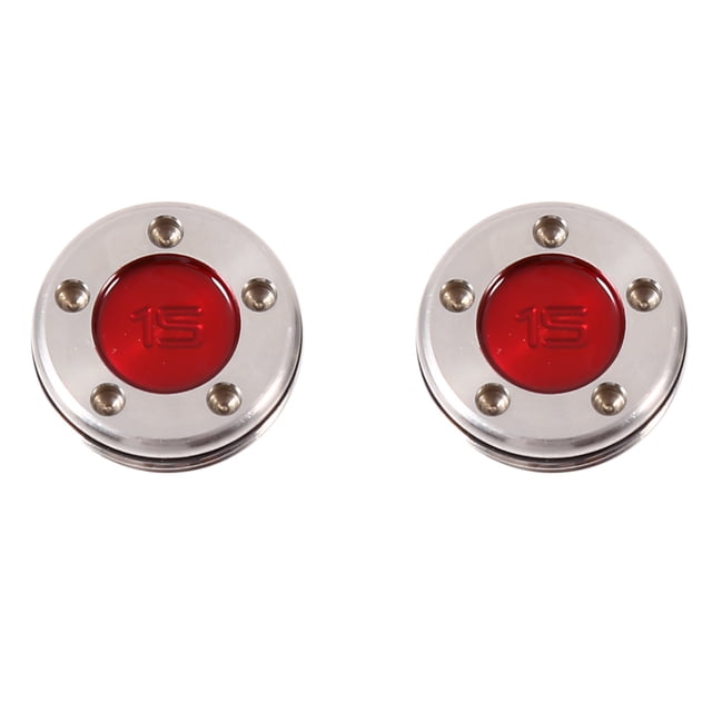 Herramienta de llave de herramienta de llave de pesas de putter 2 piezas Red Putter Weights + herramienta de llave de llave de Reemplazo para putters Scotty Cameron(15g) Unbranded TJ00175-03