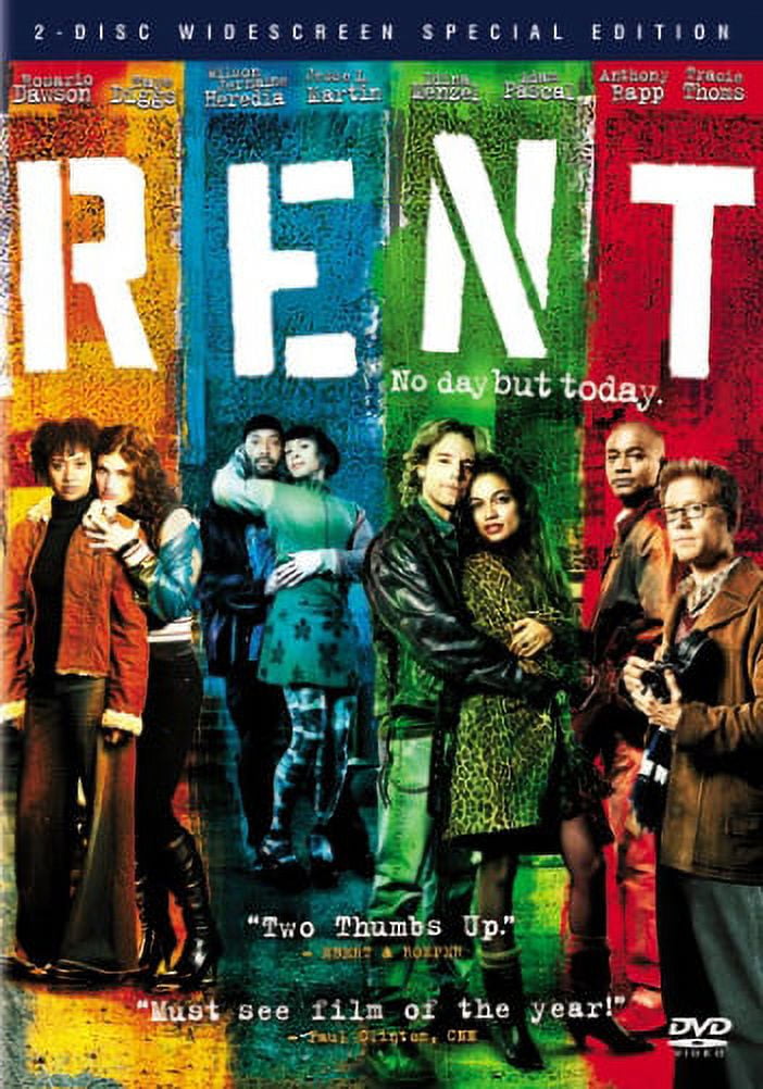 Rent: Filmed Live on Broadway (DVD), Sony Pictures, Music