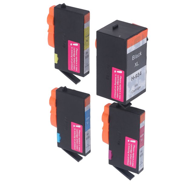 Printer Cartridges, High Efficiency Easy Installation 4 Color Cartridge No Fading For Photos Papers Documents Printing ANGGREK No