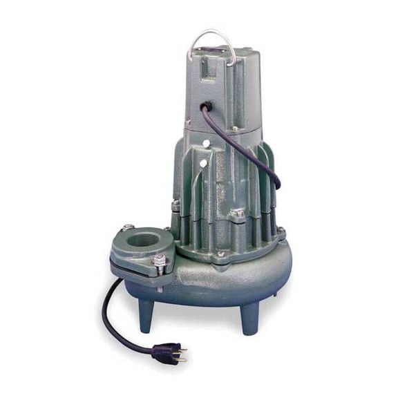 Zoeller 1 HP,Sewage Ejector Pump,230VAC 384-0004