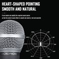 thumbnail image 4 of Micrófono Dinámico Cardioide de Metal para Canto en el Escenario. Micrófono con Cable Profesional para Cantar y Grabar Voces., 4 of 9