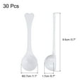thumbnail image 2 of 30 Pcs Measuring Spoon with Short Handle, Tablespoon (3 g) Plastic Scoops, White, 2 of 5