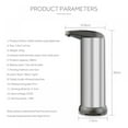 Stainless Steel Automatic Soap Dispenser, Infrared Sensor Touchless