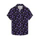 thumbnail image 3 of Ceisia Fashion Unisex Men Women Casual Short Sleeve Printed Turndown Collar Button Gift Shirt, 3 of 5