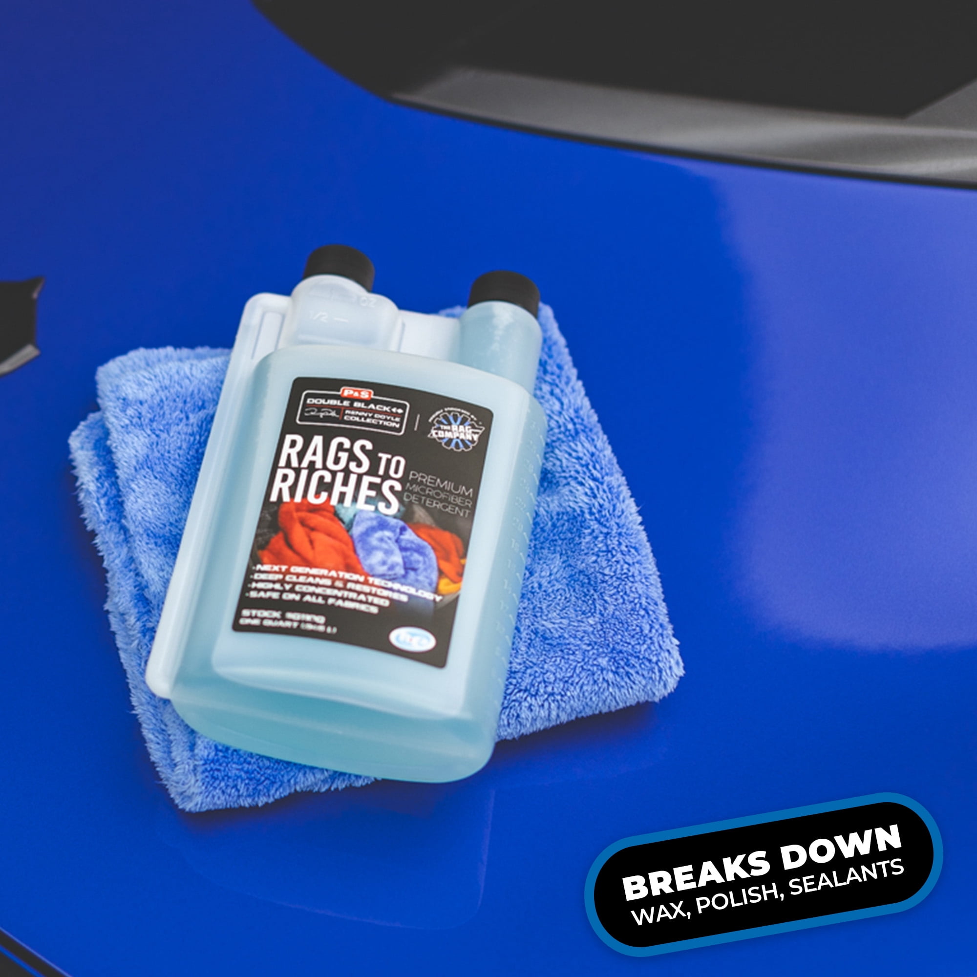 P&S Professional Detail Products - Rags to Riches - 1 Quart