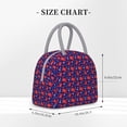 thumbnail image 2 of Disketp Cute Crabs Bolsa Térmica para Almuerzo, Lonchera con Abertura Amplia y Gran Capacidad, Organizador Reutilizable para Mujeres, Hombres y Adultos, 2 of 6