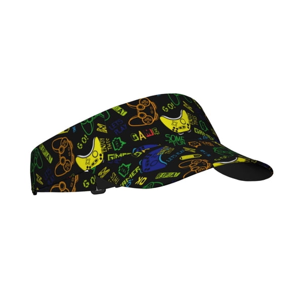 Balery Game Play Sport Wear Athletic Visor Sun Sports Visor Hat Visor Adjustable Cap for Women and Men (One Size)