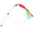 thumbnail image 1 of Cat Fishing Wand Interactive Steel Wire Kitten Fishing Rod Toy Kitten Teaser Toy, 1 of 10