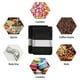 thumbnail image 5 of 100Pcs Smell Proof Mylar Bags, Resealable Food Storage Bags with Clear Window, Foil Pouch Stand-Up B, 5 of 5