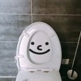 thumbnail image 5 of Fun Toilet Seat Sticker, Toilet Stickers Smiley Face Bathroom Wall Stickers Decor 2pcs 20*16cm, 5 of 5