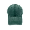 thumbnail image 6 of Empire Cove Womens Washed Ponytail Caps Cotton Hats Vintage Relaxed Fit Green, 6 of 6