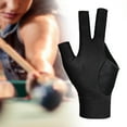 thumbnail image 6 of BAOSITY 3 Fingers Billiard Glove Left Hand Durable Professional Mitts Snooker Cue Glove Pool Cue Gloves for Indoor Women Men Practice black, 6 of 8