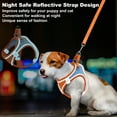 thumbnail image 4 of GOUWAN Dog Harness and Leash, Puppy Harness for Small Dogs Cats, No Pull Pet Harness with Reflective Strips, M, 4 of 8