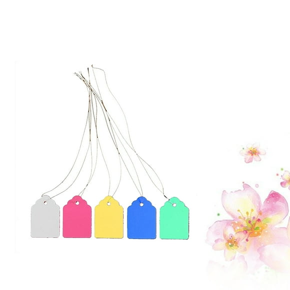 UPGRATOR 5 Sets Assorted Color Hanging Tags With For Gardens
