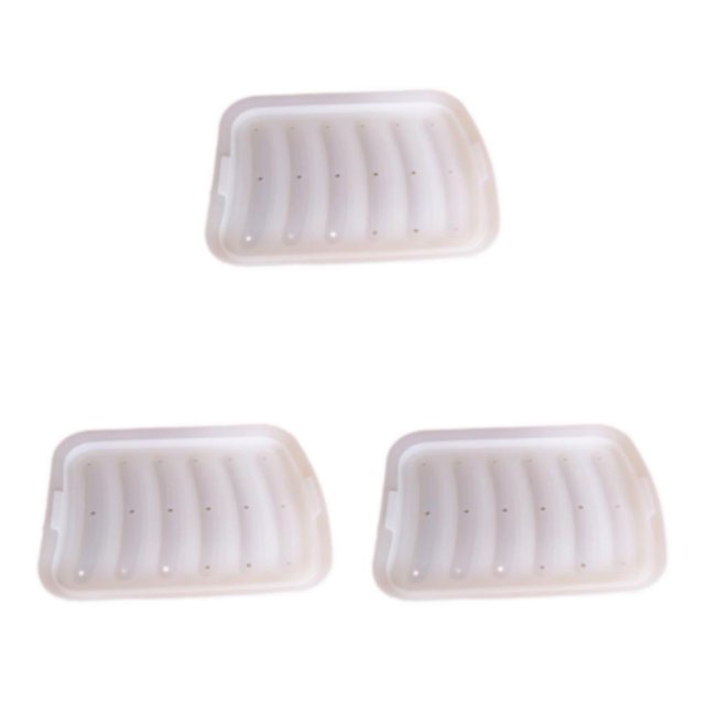 Bewildely Molde de silicona para magdalenas asequible para el hogar y el restaurante, moldes para magdalenas y magdalenas de goma resistentes al Type5 NO5