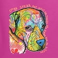 thumbnail image 2 of Neon Lab Dog Lover Shirt | Labrador Dogs Speak To Those Who Listen | Dean Russo Art Animal Lover Unisex Hoodie Sweatshirt, Fuschia, XX-Large, 2 of 6