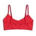 thumbnail image 5 of Likimi Womens Bras With Lace Solid Color Underwear Comfort Bra For Women Size L, 5 of 6
