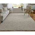 thumbnail image 2 of Feizy Branson Transitional Solid, Ivory/Pink/Gray, 7'9" x 9'9" Area Rug Stain Resistant Kid Friendly Handmade Casual Geometric Floor Rug for Living room Bedroom, 2 of 9