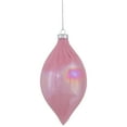 thumbnail image 1 of Northlight 5.5" Pink Finial Christmas Glass Ornament, 1 of 6