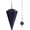 Synthetic Blue Goldstone, variant on Synthetic Blue Goldstone Gemstone Rock Crystal Hexagonal Pointed Reiki Chakra Pendant Pendulum