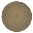 thumbnail image 3 of Colonial Mills 2.5' x 7' Taupe Brown and Beige All Purpose Handcrafted Reversible Oval Area Throw, 3 of 3