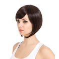thumbnail image 2 of OneDor 8 Inch Short Straight Hair Flapper Cosplay Costume Bob Wig (2/33), 2 of 3