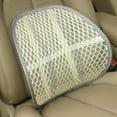 thumbnail image 2 of JingChun Clearance Under $2.00 Lumbar Support, Car Back Support Mesh Double Layers Ergonomic Designed for Comfort and Lower Back Pain Relief - Car Seat Lumbar Support for the driver, office Chair, 2 of 6