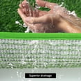 thumbnail image 4 of JJEAN-Artificial Dog Grass Pee Pad, 2 Pcs, 20"x25" Washable, Reusable Turf with Superior Drainage, High Water Permeability, 4 of 4