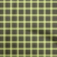 thumbnail image 1 of oneOone Silk Tabby Light Green Fabric Tartan Sewing Craft Projects Fabric Prints By Yard 42 Inch Wide, 1 of 4