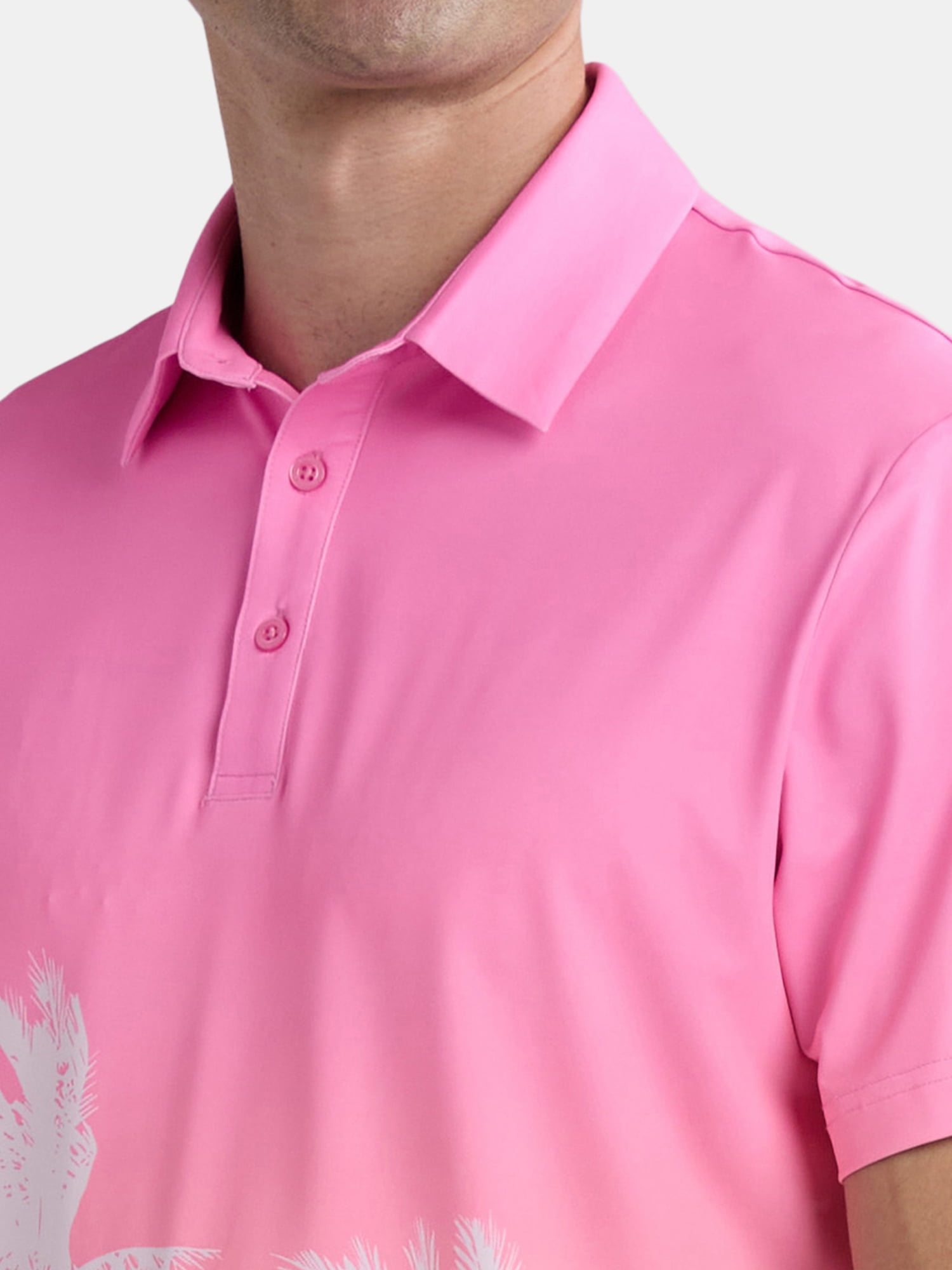 Birdie Bound Men's & Big Men's Novelty Print Golf Polo, Sizes S-5XL