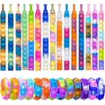 thumbnail image 2 of Qabfwe 30 pulseras Pop Fidget juguetes, duraderas y ajustables, pulseras para aliviar el estrés, juguetes para niños y adultos, cestas de Pascua, 2 of 4